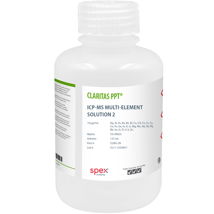 SPEX CertiPrep Claritas PPT ICP-MS 標準品