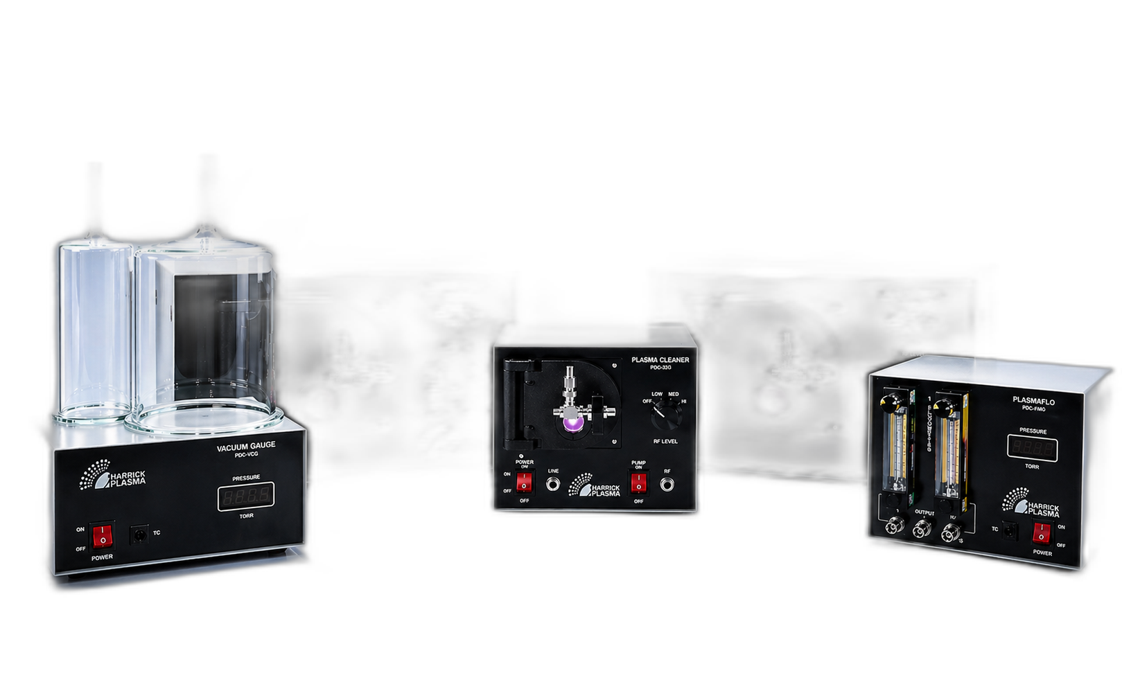 Harrick Plasma 電漿清洗機系列產品主視覺